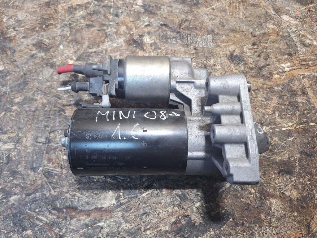 фото №1, Стартер mini cooper r56 r55 1.4 1.6 06-13 7552697