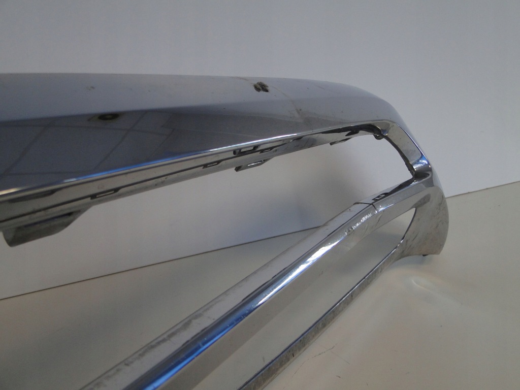 фото №8, Mercedes gls 166 x166 хром лист спойлер накладка бампера передній