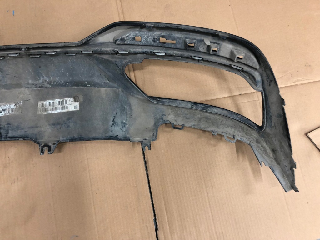 Mercedes w205 14- бампер задний спойлер накладка Цена