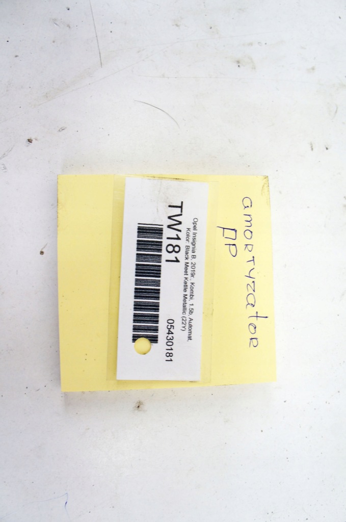 Tw181 opel insignia b 1.5i амортизатор правий перед 84337978 Зі Шроту