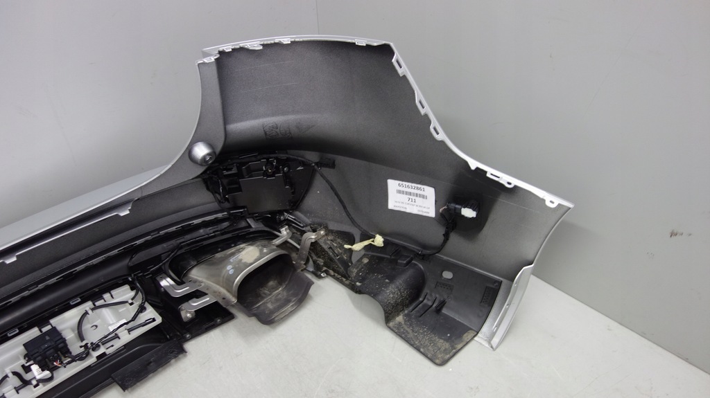 фото №9, Volvo v60 19- бампер задняя polestar цвет 711