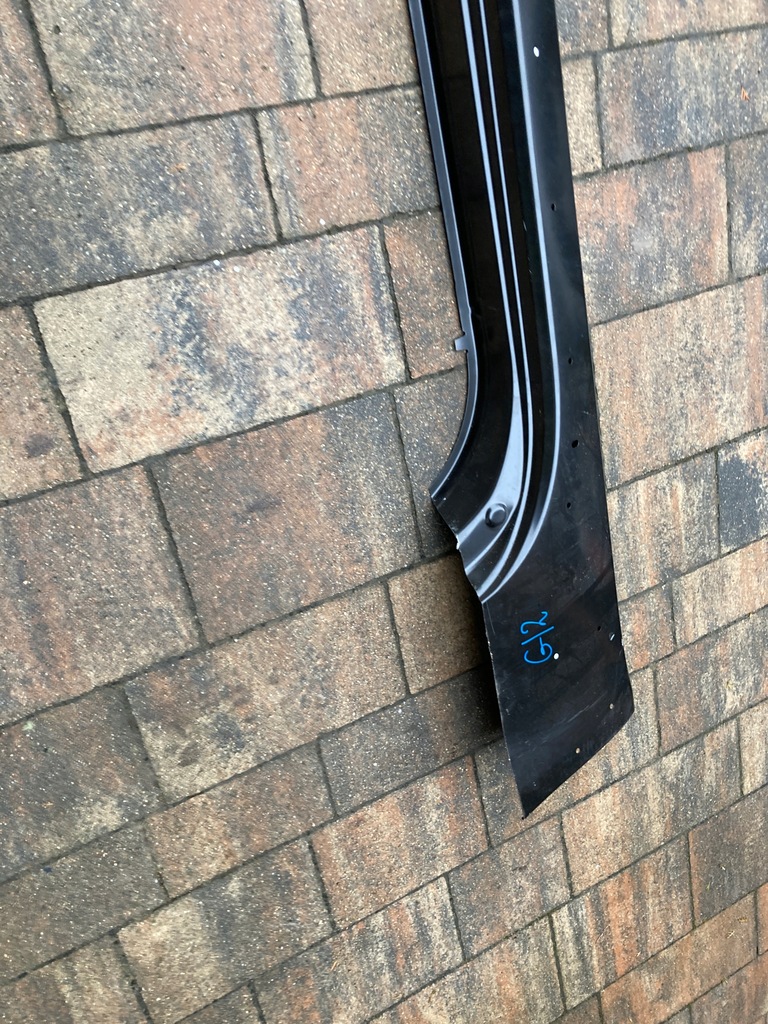 фото №9, Fiat 500 порог обшивка правое оригинал nowe