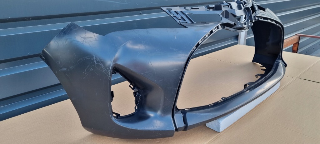 фото №6, Toyota yaris iii lift бампер перед оригинал c299