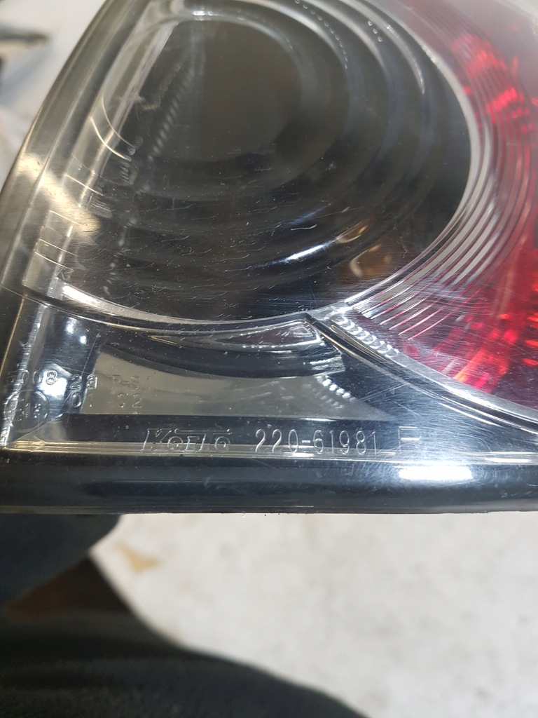 фото №4, Лампа права задня lift mazda 6