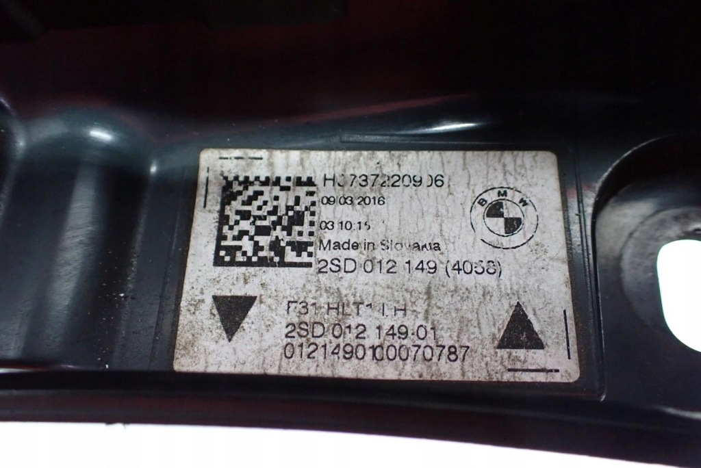 Лампа левый задний  led европа оригинал 7372209 bmw 3 f31 lci 16r Киев