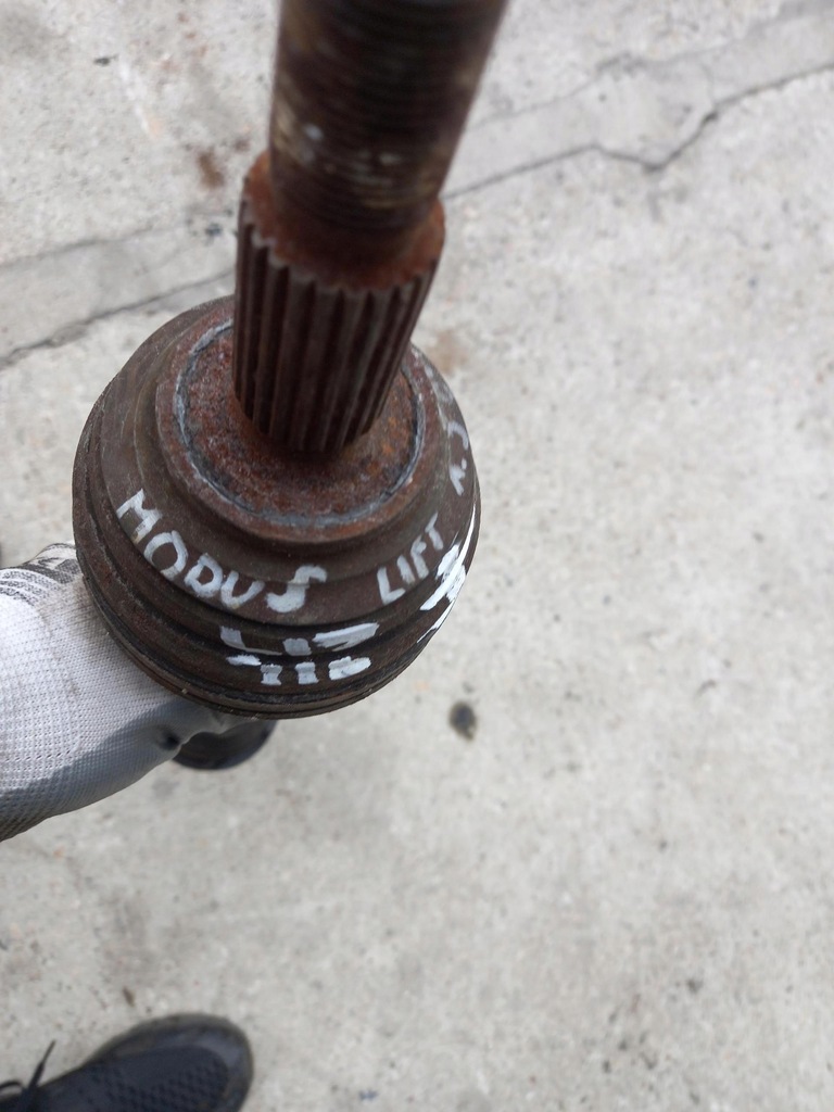 фото №7, Привідний вал короткий ліва renault modus 1.5 dci 04-12