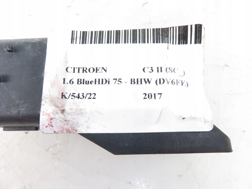 фото №6, Реле свічка citroen c3 ii 1.6 hdi 98032997