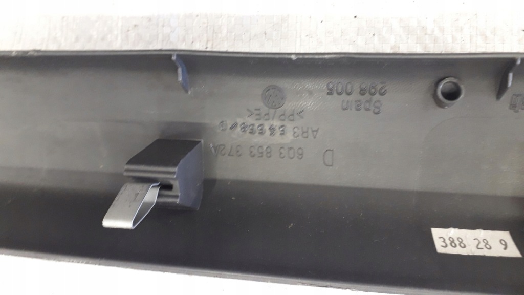 фото №13, Молдинг порог правая левая vw polo 9n 9n3 версия 3d