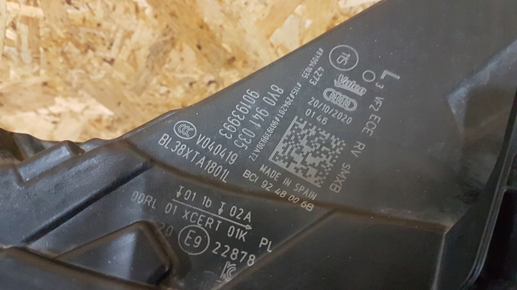 фото №8, Лампа перед левая audi rs3 8y full led matrix 20-