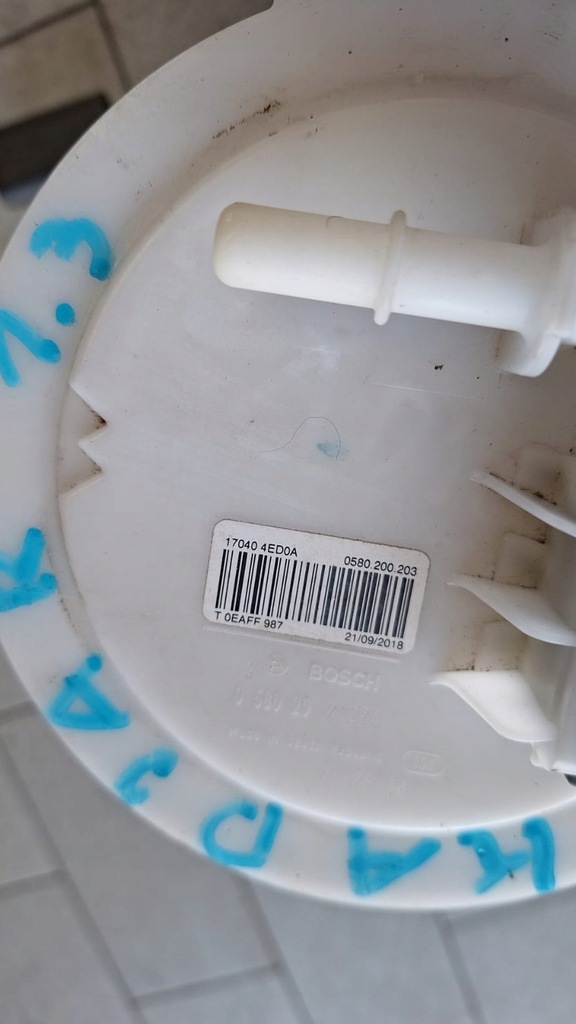 фото №2, Насос пального поплавок renault kadjar lift renault rafale 170404ed0a