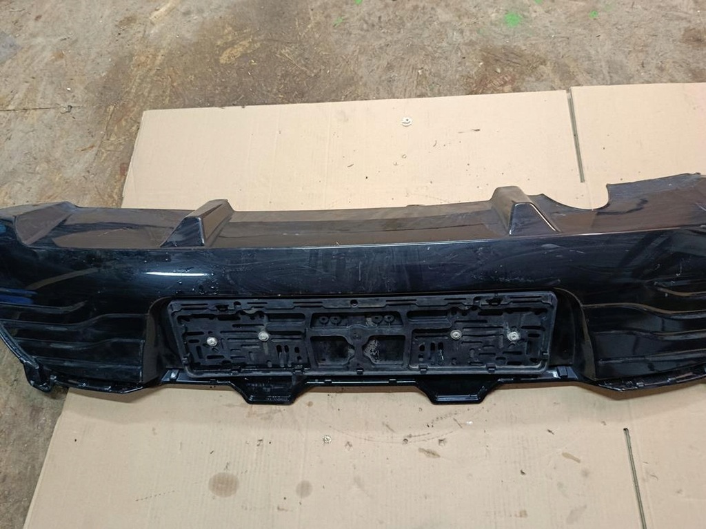 фото №11, Диффузор накладка бампера задняя renault clio iv hb