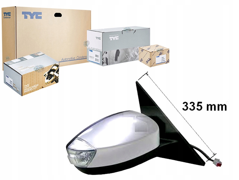 фото №1, Зеркало наружное ford tyc