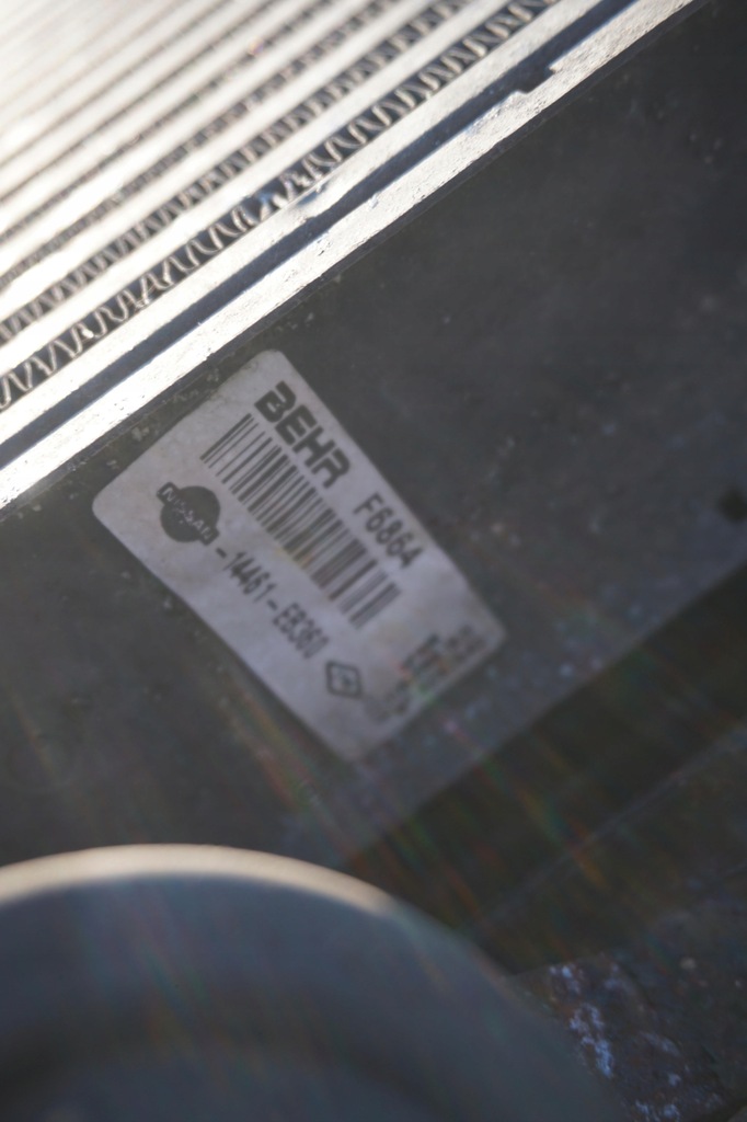 фото №9, Nissan pathfinder navara d40 pas передний радиатор 2,5dci 14461-eb360 ксенон