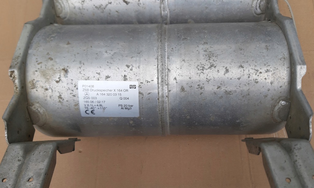 фото №8, Mercedes gl x164 w164 бак воздуха airmatic