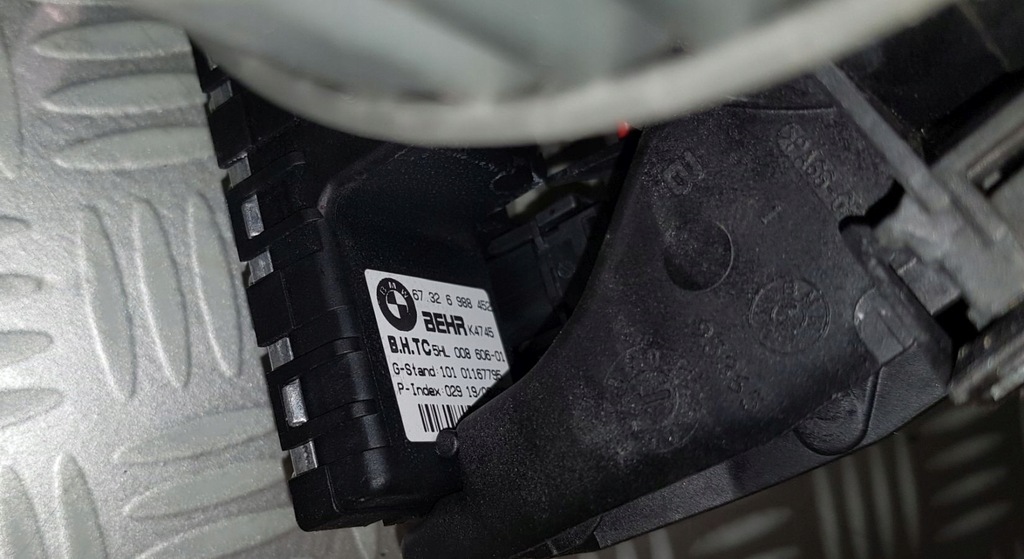 фото №7, Bmw e60 lci e63 lift вентилятор обігрівача резистор повітродувка обдув kpl