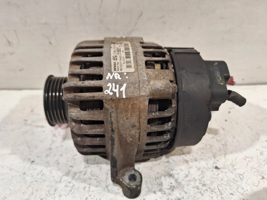 фото №5, Генератор denso 51859037 14v 70a fiat panda ii 1.2 8v 69km 03-