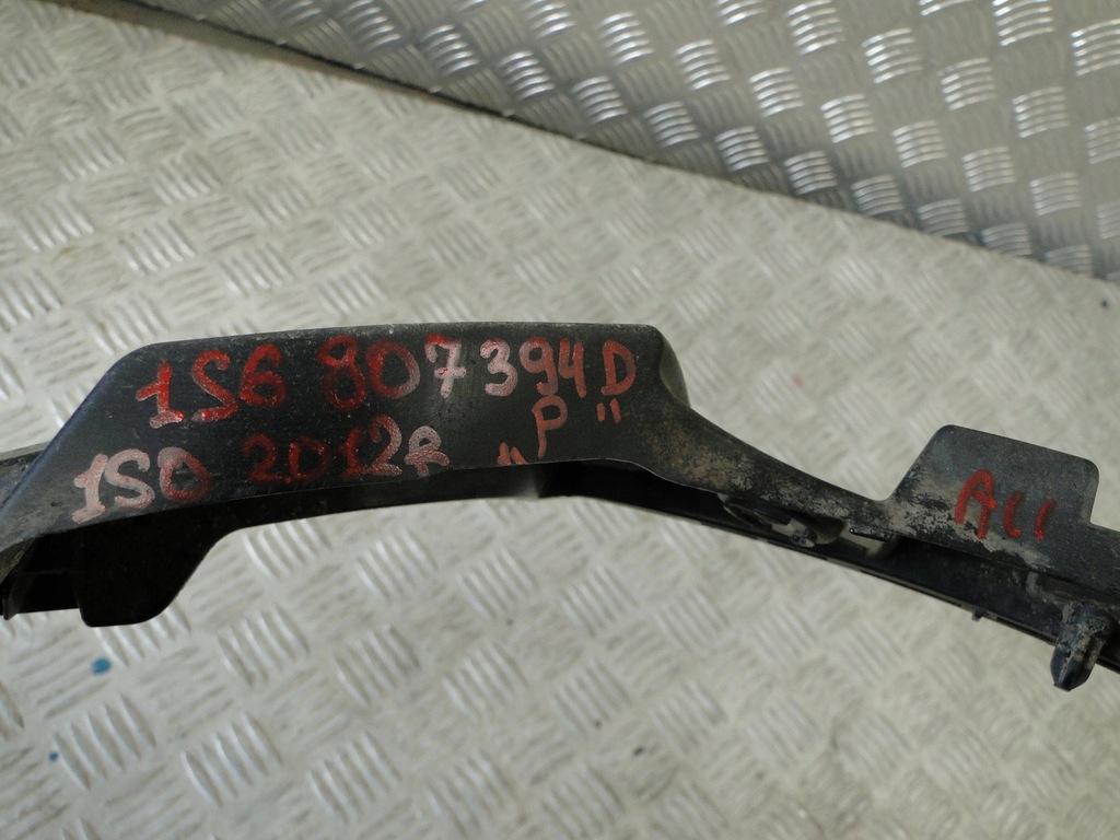 фото №7, Направляющая бампера задняя skoda citigo 1s 1s0 1s6807394d 1s6807393d