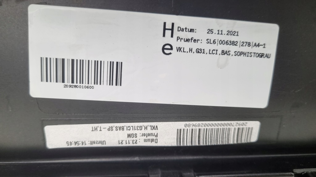 фото №7, Бампер задняя задний bmw 5 g31 lci lift kombi 2020-