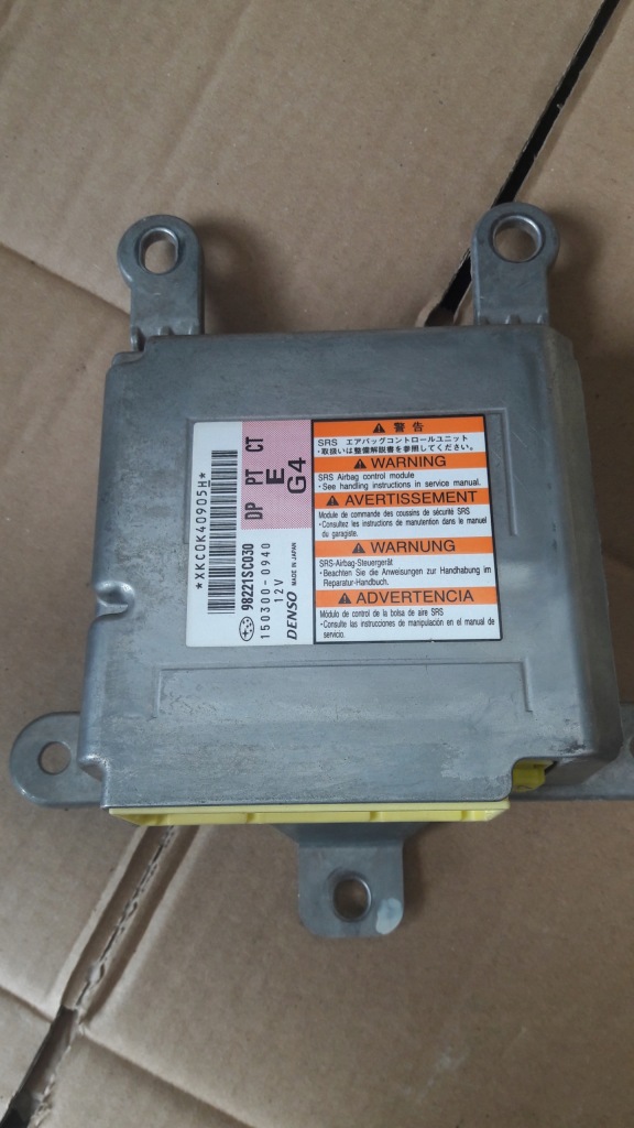 фото №1, Датчик подушка безпеки 98221sc030 subaru forester 3 iii 08r