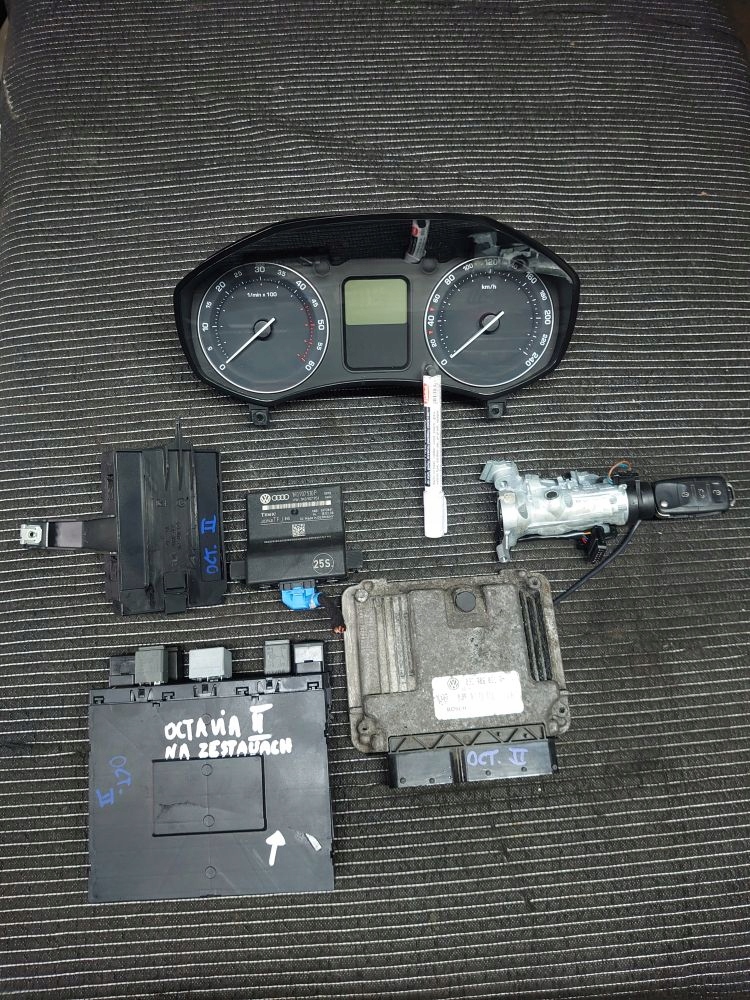 фото №1, Набір стартовий блок керування skoda octavia ii 1.9 tdi