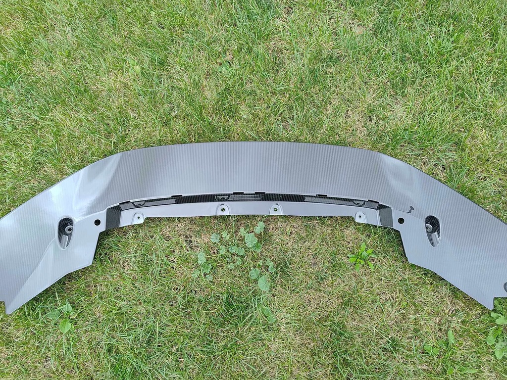 фото №10, Audi r8 4s lift накладка бампера перед nowa оригінал карбон 3576