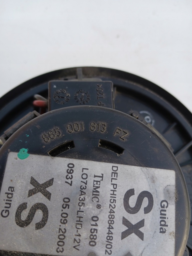 фото №3, Alfa romeo 147 повітродувка обдув вентилятор 885001755