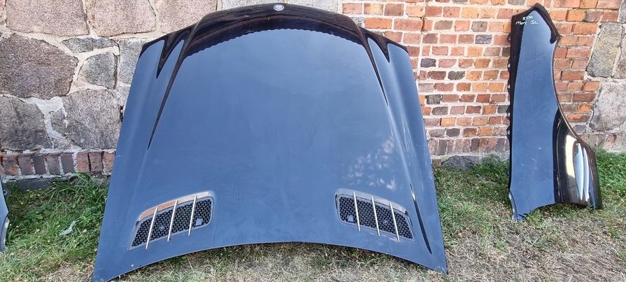 фото №11, Перед mercedes sl r230 zde.maska крило. bel.gril