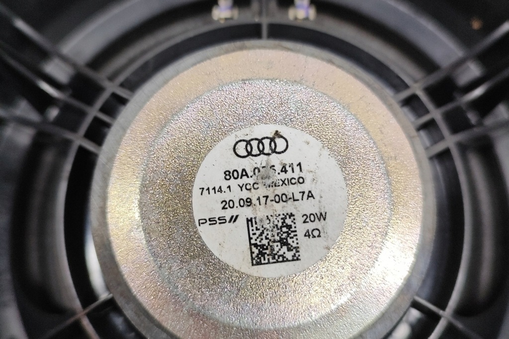 фото №7, Audi q5 fy задні праве двері динамік звуковий 80a035411 2.0 дизель 140kw 2