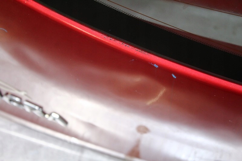 фото №7, Кришка багажника багажника задня задня ay4 nissan micra k13 5d 10-13