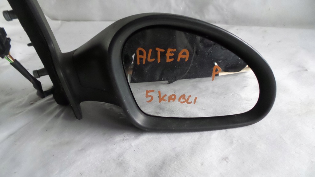 фото №6, Дзеркало праве seat altea 2007 5 pin 04-09r матовий