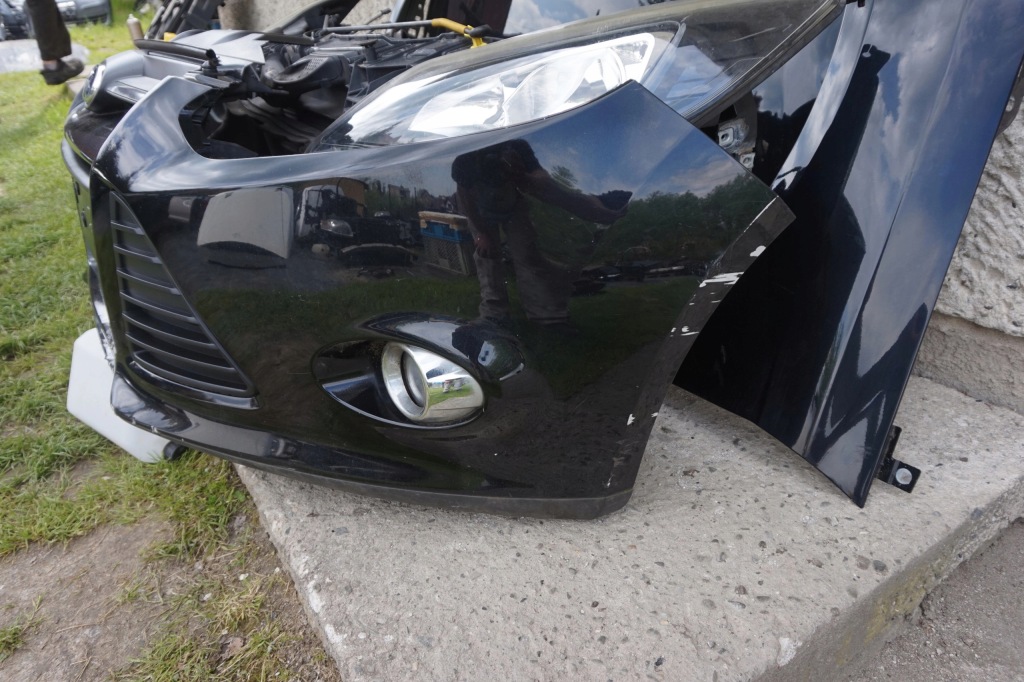 фото №3, Бампер капот лампа kompletny перед ford focus iii