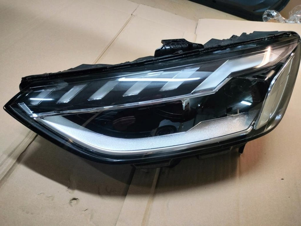 фото №1, Лампа левая full led audi a4 b9 lift 2019- eu оригинальный номер cała i комплектная
