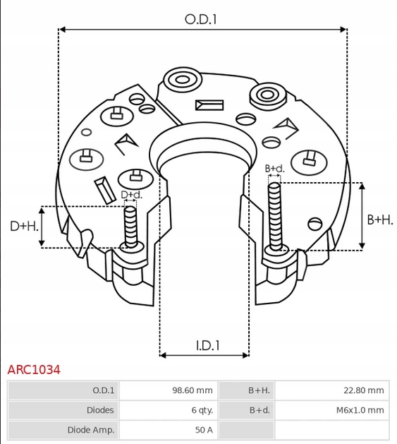 фото №3, Випрямляч, генератор as-pl arc1034
