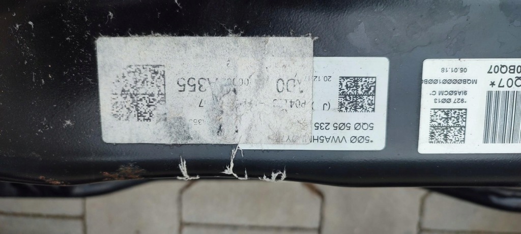 фото №10, Vw tiguan ii підвіска підрамник підрамник задня 4x4 5q0505235j