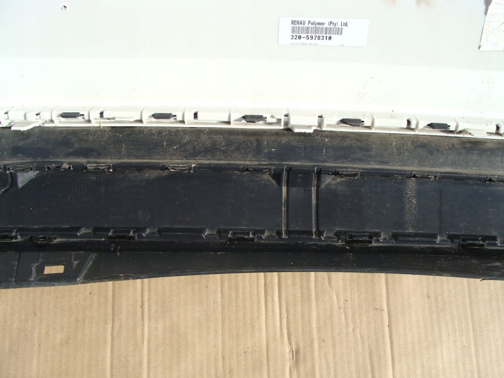 фото №14, Бампер задний задняя pdc vw polo vi 6 r-line 2gs807421d 2g bez покраска белый