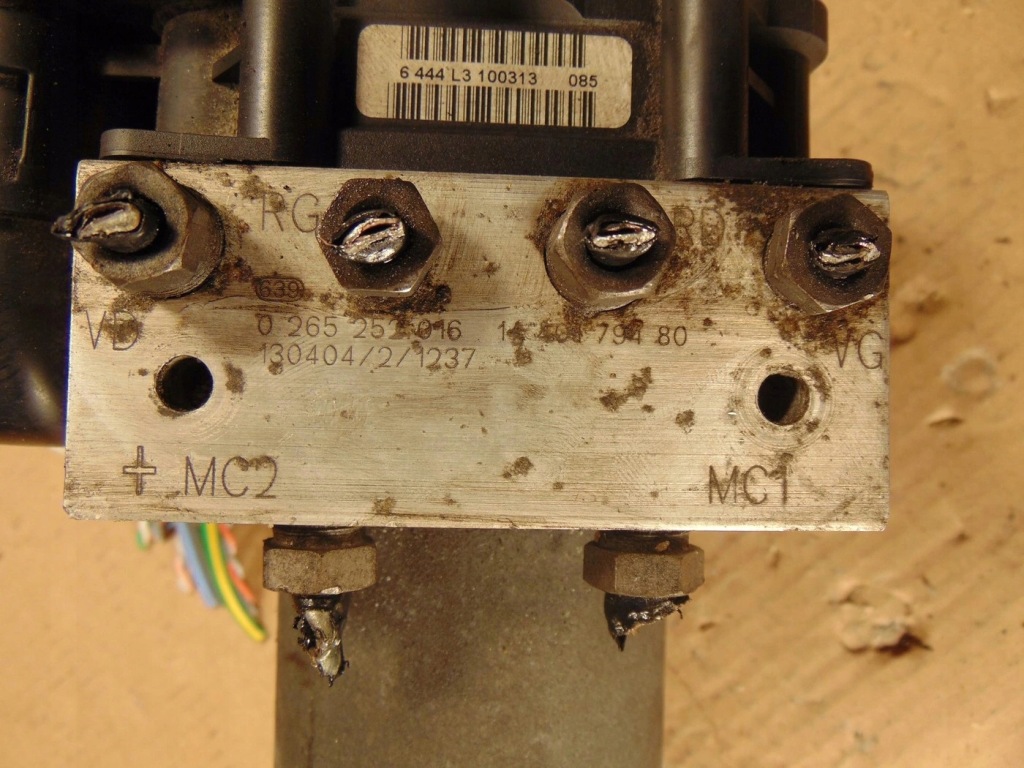 фото №4, Насос abs esp scudo expert jumpy 2.0hdi 0265951845