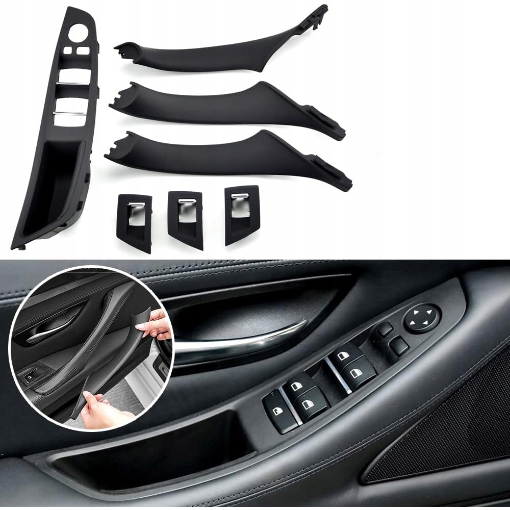 7 штук плита ручка внутрішньої автомобіля до bmw serii 5 f10 f11 528 530 Ціна