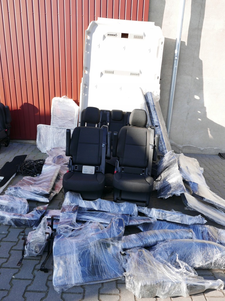 фото №2, Trafic iii renault заднє сидіння салон space class