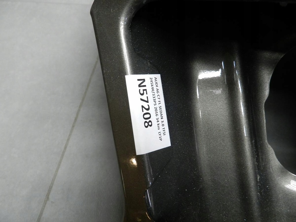 фото №4, Audi a6 c7 крышка багажника задняя задняя ly1p