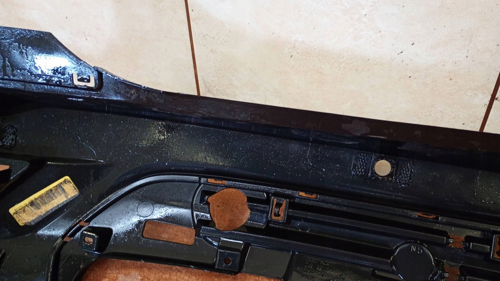 фото №13, Ford escape / kuga 13-19 спойлер накладка молдинг бампера задняя заднего c508