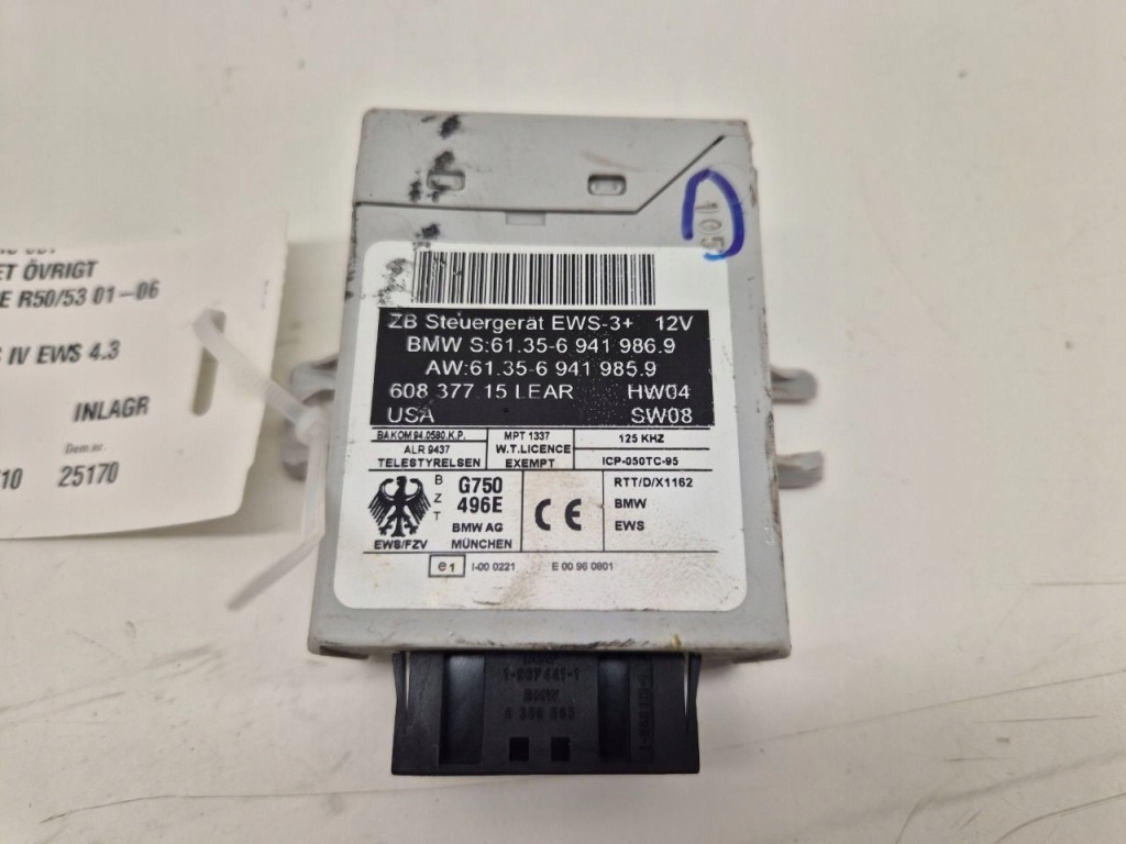 Купить 2005 mini one - cooper r50 - 53 другое блоки управления 61359145097