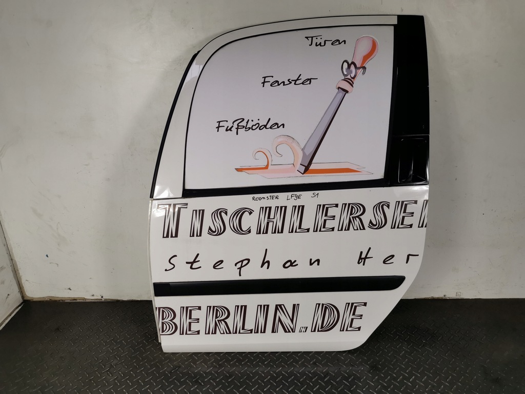 фото №1, Skoda praktik дверь левая задние левый задняя lf9e