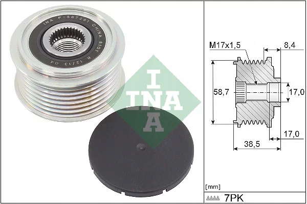 Генератор - сцепление односторонний schaeffler ina 535 0318 10 Цена