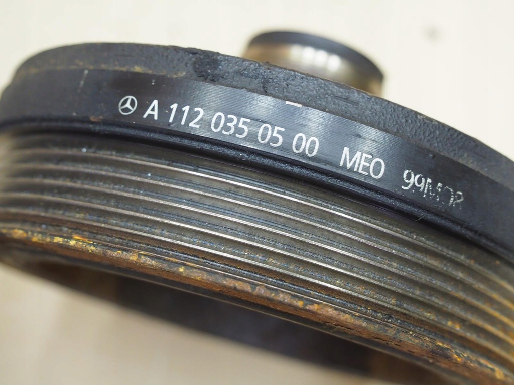 фото №14, Шкив коленчатого вала a1120350500 mercedes w210 2.8 v6