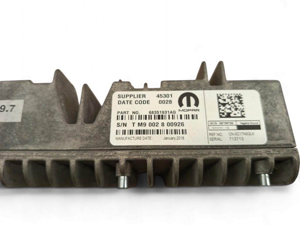 фото №5, Chrysler pacifica 68351931ag панель / радиопроигрыватель cd/dvd/gps