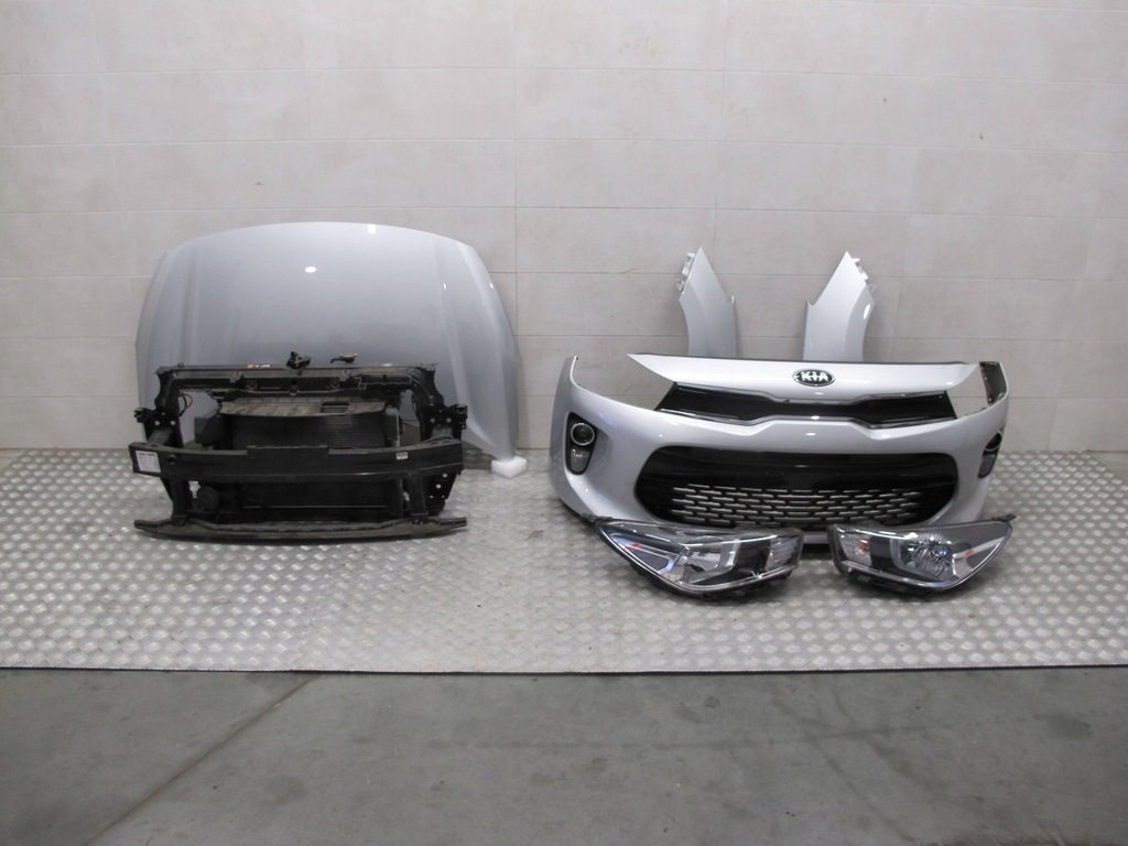 фото №16, Kia rio iv капот бампер крылья лампы pas передний kompletny перед 17-