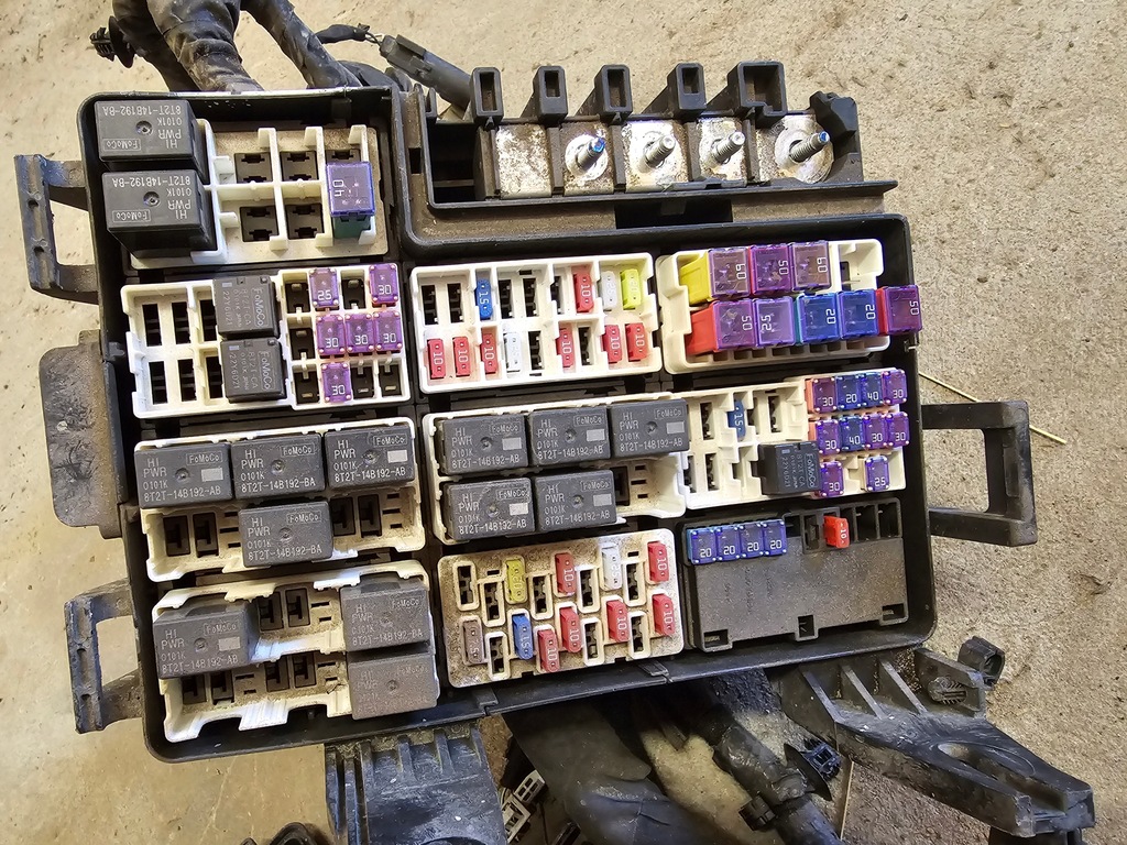 фото №9, Ford f150 5.0b 15-20 жгут электропроводка перед usa hl3t-12a581-anf