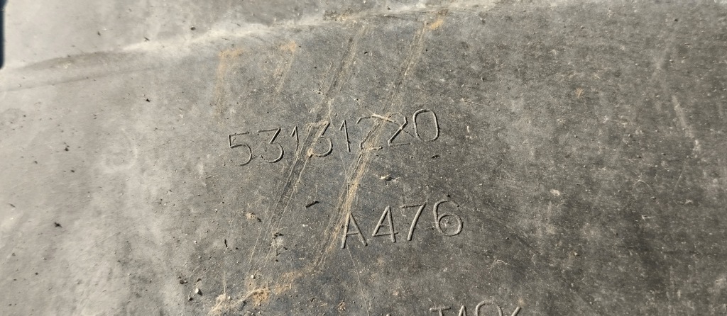 Подкрылок правое правый перед + защита нижняя fiat ducato iii 16r 1383792080 Оригинал