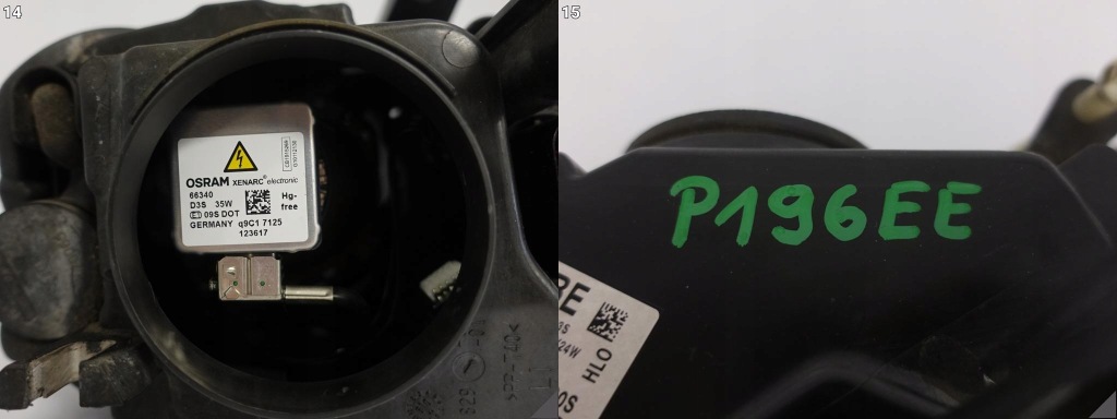 фото №12, Audi a3 s3 rs3 8p0 lift 08-12 лампа ксенон + led некерована ліва перед eu