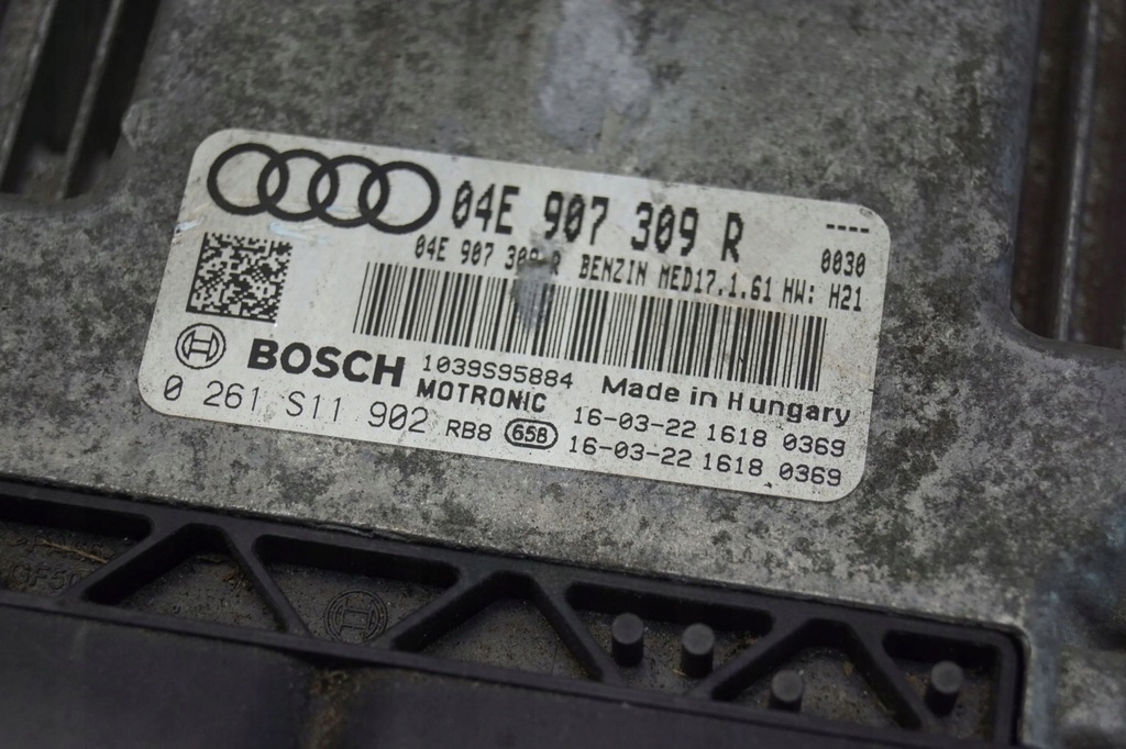 фото №7, Блок управления двигателя audi a4 b9 1.4 tfsi 04e907309r